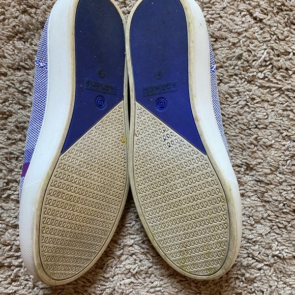 Rothys Reflective Stripe Sneaker - Picture 2 of 3